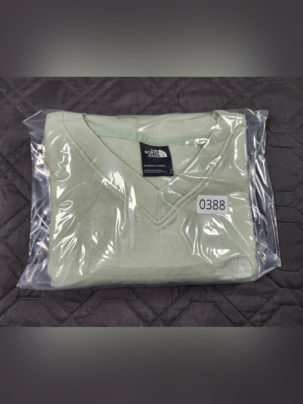 The North Face Women's Evolution V-Neck Sweatshirt size S women's sage green/lig - Picture 16 of 16